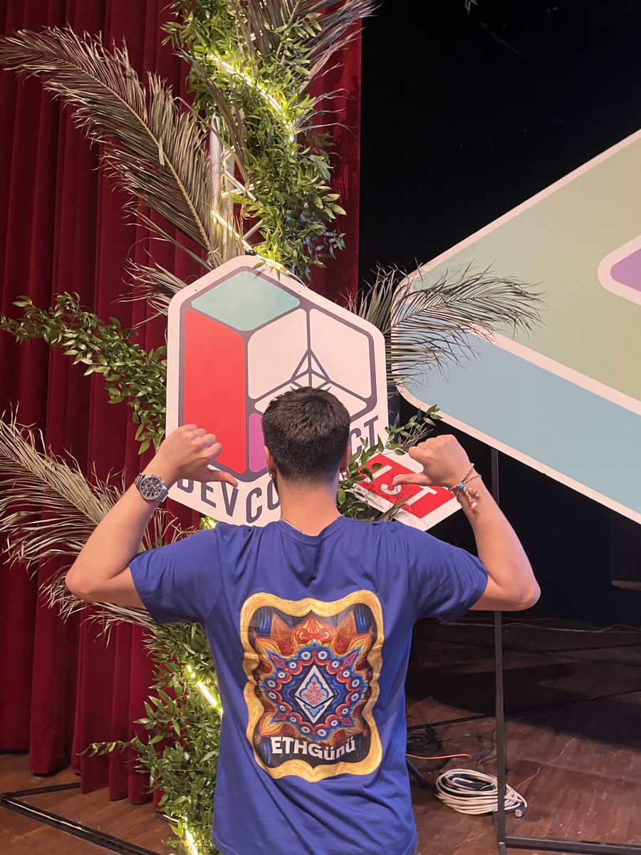 (4/6) In addition to being a participant, I also volunteered at some events, one of which was <a href="/eth_gunu/">ETHGünü</a> . ETHGünü had a special purpose; it was an event where the Turkish community would be introduced to Ethereum and Web3, and the Turkish Ethereum community would come together. +