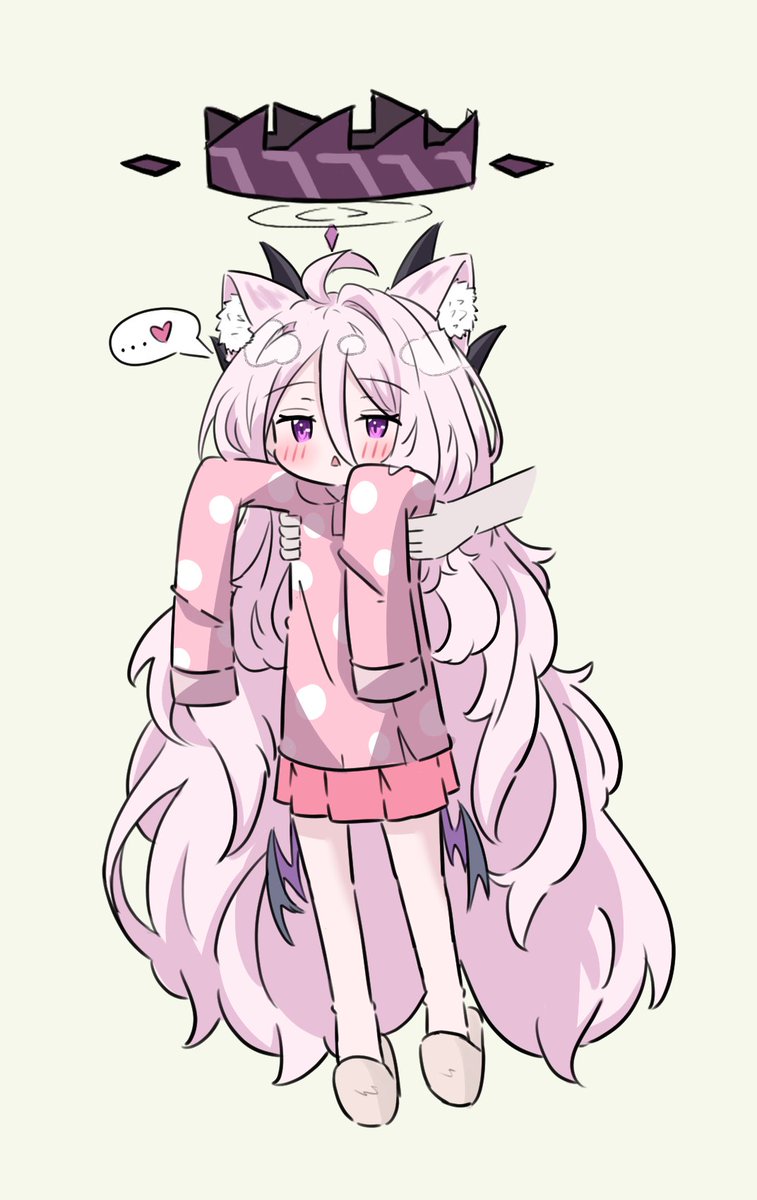 長いねこヒナちゃんは長い～ #ブルアカ #空崎ヒナ