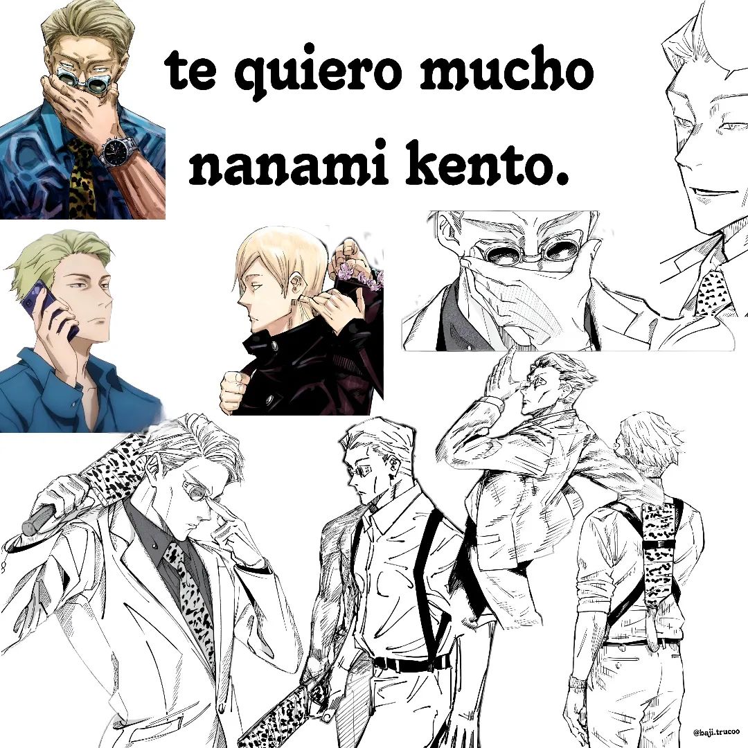 chicabinaria's tweet photo. "Estoy Cansado..." ..  Uno de mis personajes favoritos... Mi oficinista.. mi hechicero 🪄...nunca veré mi reloj de la misma manera...  Vuela alto Na- na-mi..  #nanamikento #Nanami #JujustuKaisen #jujutsukaisenfanart #jujuプラス https://t.co/0x7HtZzhyY