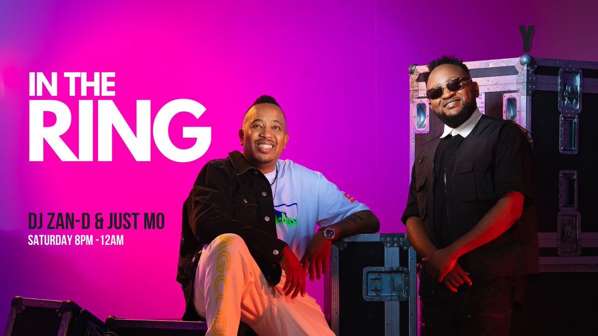 DjZanD's tweet photo. #inTheRing Set Times Tonight @Yfm 

8pm: Dj Stranger 
Deep House 
@DjStrangerM

9pm: Miss Fischer 
Afro House 
@Miss_Fischer21

10pm: Lord Verb
House 
@Verb_Lord

11pm: Sir Sjebha
Yanos 
@SirSjebha https://t.co/hMai3ft0KI