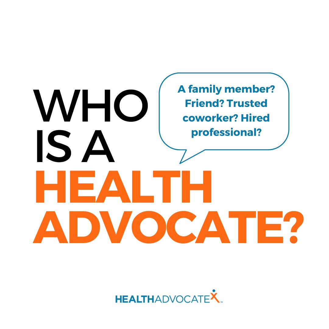Who is a health advocate? Your friend? A family member? A certified professional? The answer is all of the above! It’s truly up to who you think will make sure your healthcare needs are met by your providers.