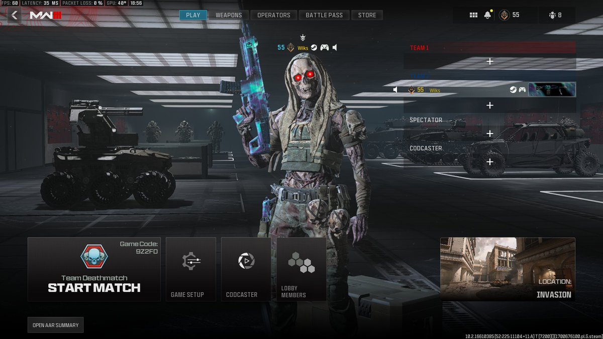 WiksSZN's tweet photo. Bone Collector Skin Unlocked ✅ https://t.co/56ERSwf90U