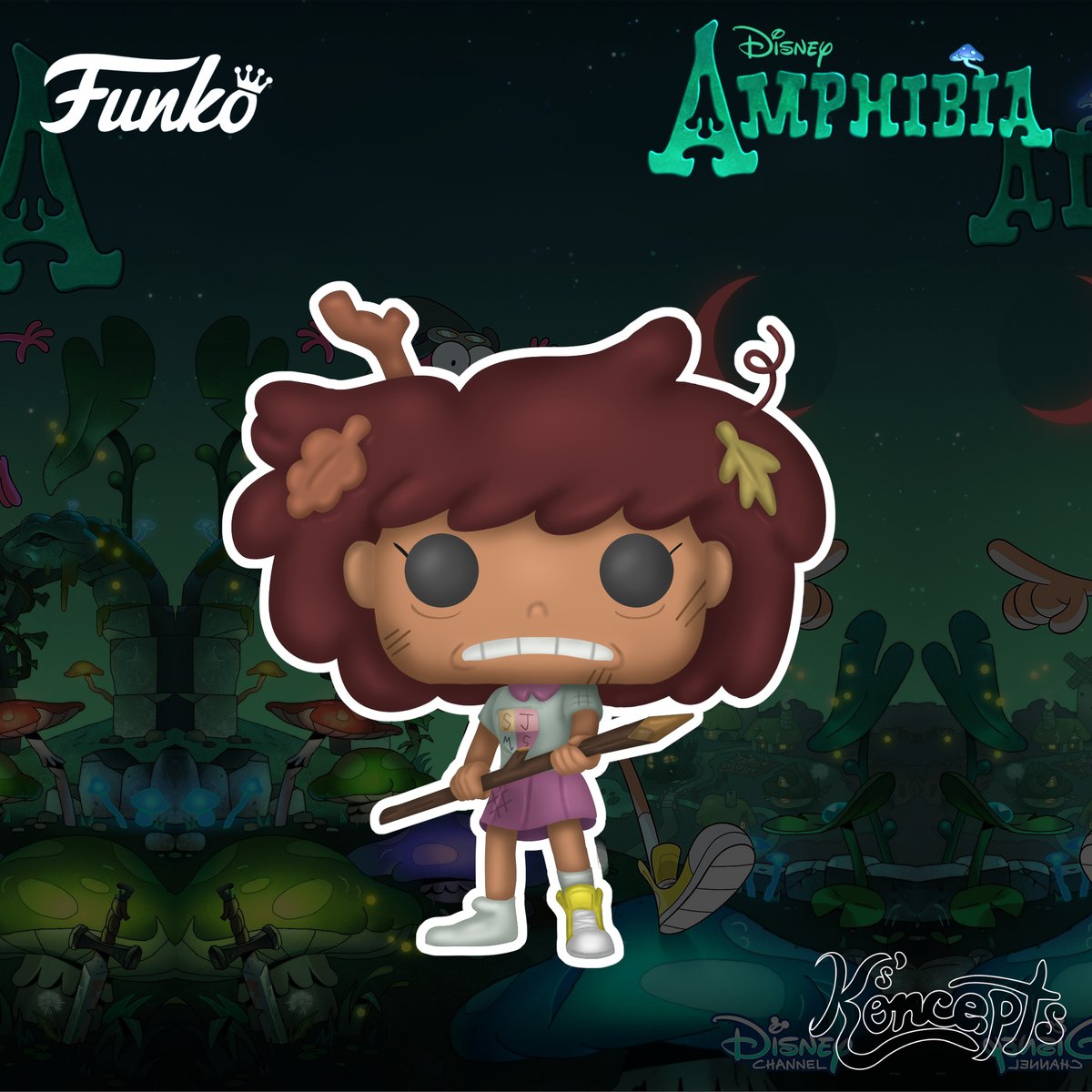 #640 Funko Pop! Box & Pop Concept: Anne with Spear (Amphibia)        

Time to start Amphibia pops!        

#anne #anneboonchuy #amphibia #mattbraly #brendasong #funkopopconcept #ksfunkoconcepts