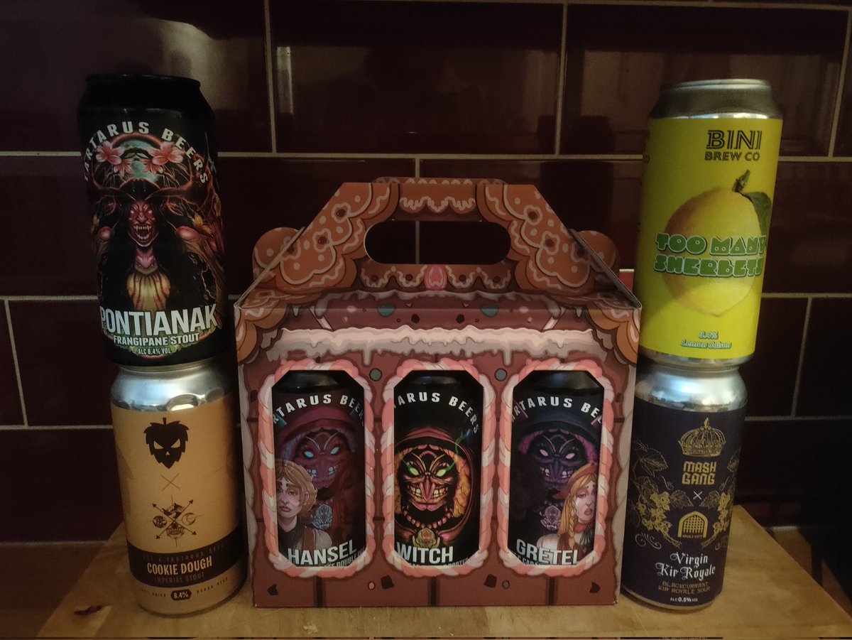 The Eternal Hoptimists (@thoptimists) on Twitter photo Quite the horde from <a href="/Tartarusbeers/">Tartarus Beers</a> and <a href="/BiniBrew/">Bini Brew Co</a> there were some more Bini's but they didn't survive the journey!!! #beeroclock #beerlovers Quite the horde from <a href="/Tartarusbeers/">Tartarus Beers</a> and <a href="/BiniBrew/">Bini Brew Co</a> there were some more Bini's but they didn't survive the journey!!! #beeroclock #beerlovers