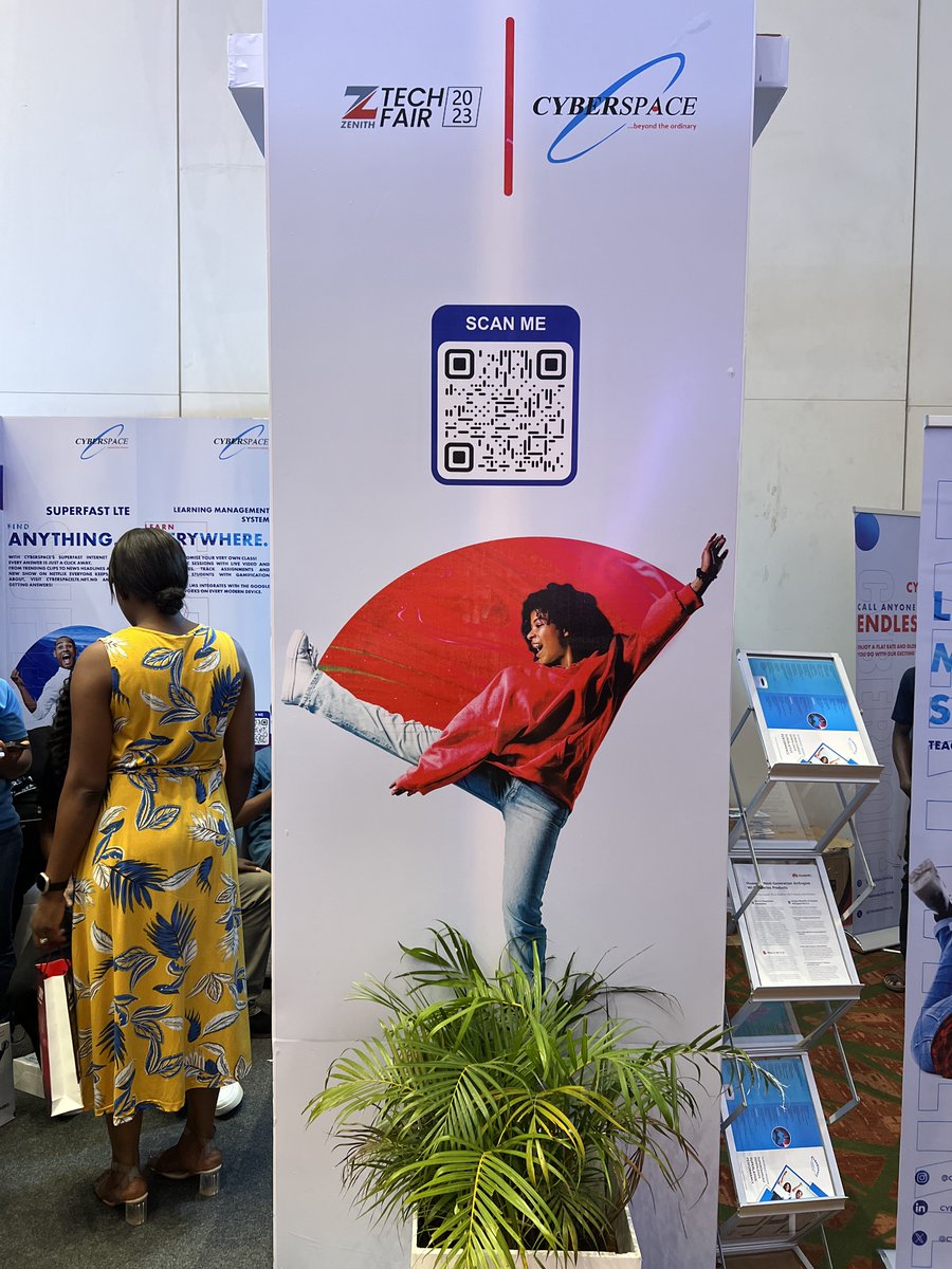 cyberspacegroup's tweet photo. More pictures from #Day2 of the #ZenithTechFair!
Many thanks to all the people who stopped by! Your conversations were great, and your questions were insightful.
If you can spot yourself, let us know, and we'll gladly give you a shout-out!
#eko #lagos #tech #techfair #zenith https://t.co/OLaHpumdPf