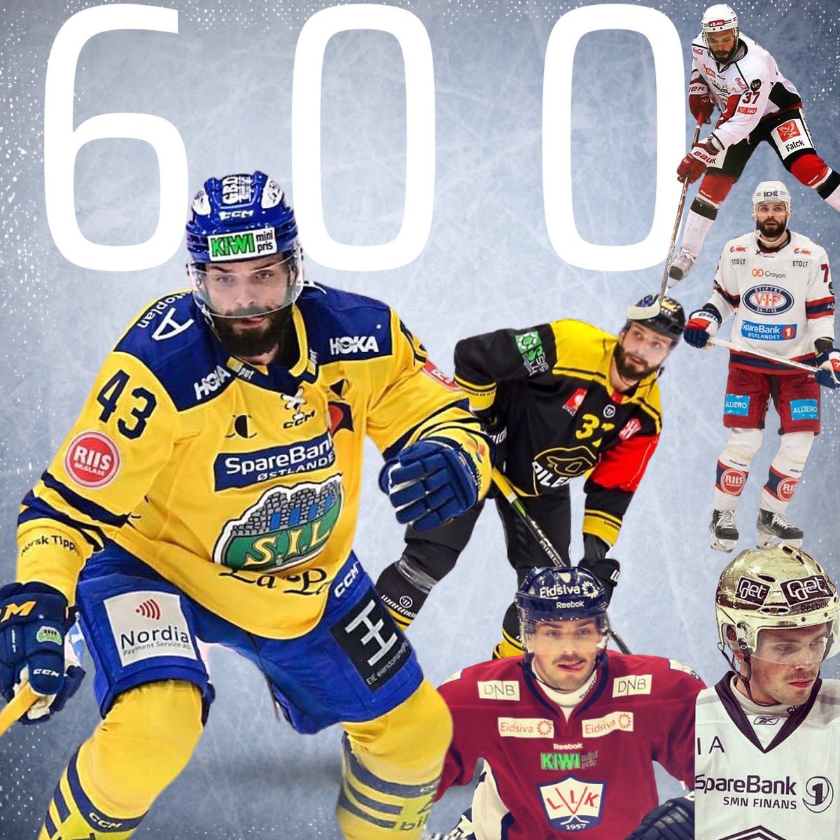 600 seriekamper i eliteserien! 
<a href="/VilliamStrom/">Villiam Strøm</a> 💪
#2hockey