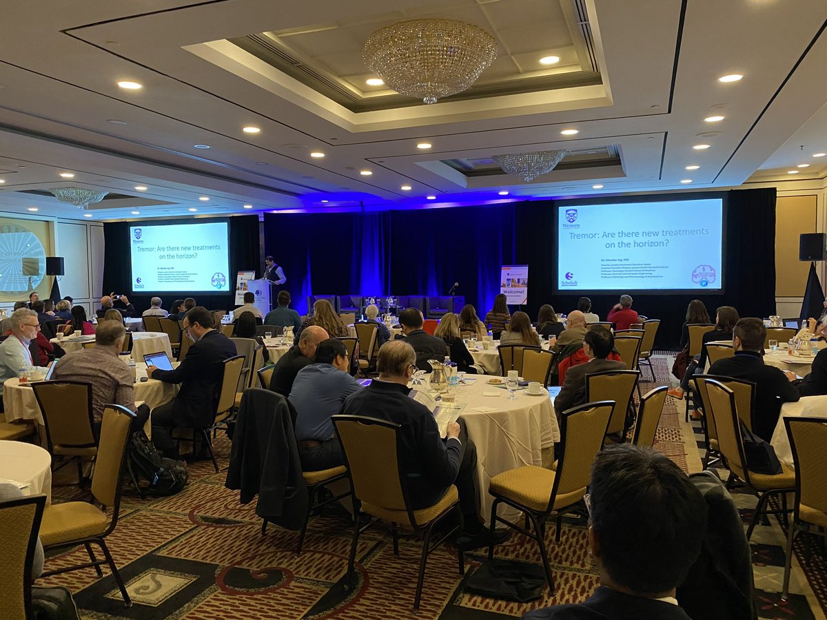 Feeling energized and inspired after two days at the #CanadianMovementDisordersMeeting. We’re more committed than ever to push forward in research and care to improve #MovementDisorders treatment in Canada. Thank you @ParkinsonCanada for hosting! #CMDM2023
