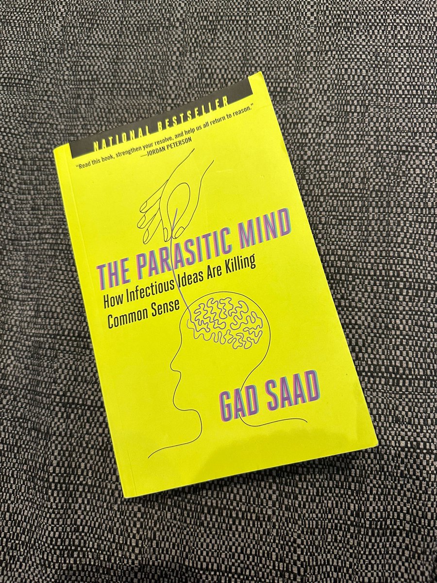 Great book by <a href="/GadSaad/">Gad Saad</a>  - you have put many of my thoughts into words👏

Stand for what’s right and fight for your values. Reason must triumph.