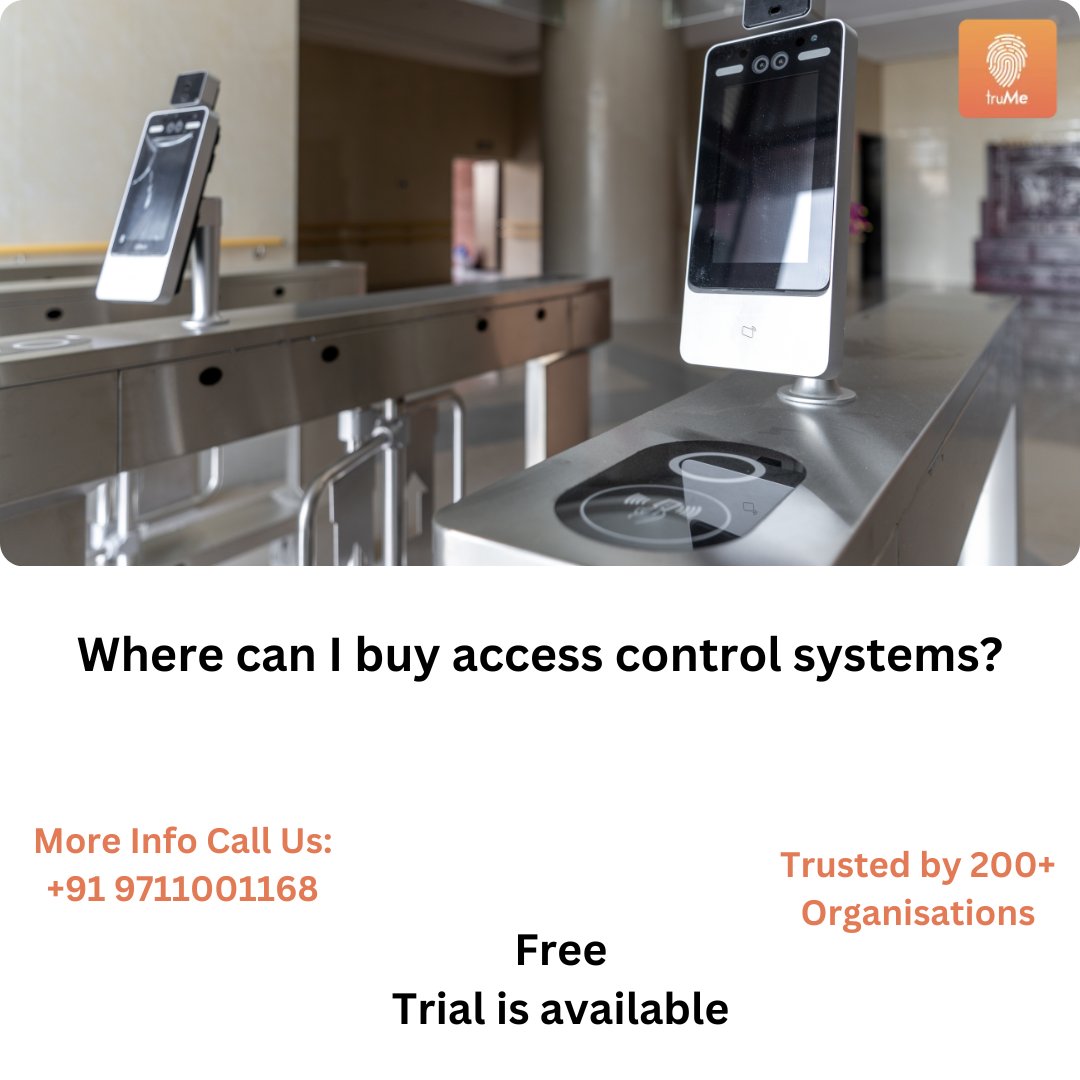In the digital age, where security is paramount, access control systems have become an integral part of safeguarding homes, businesses, and institutions.

Learn More: trume.in/access-control…

#truMe #accessmanagement #accesscontrol #accesscontrolsystems