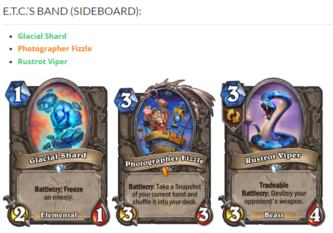 Hearthstone Top Decks💙 tweet media