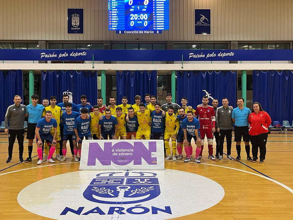 Arranca o partido ha Gándara cun NON rotundo á violencia de xénero