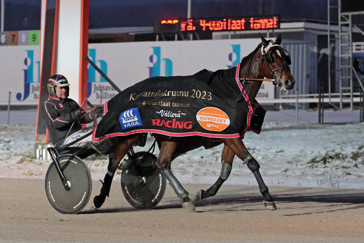 Tänään Turun Metsämäessä kilpailtiin Kavioliiga-ravit ja Kasvattajakruunun välierät 🏆

🥇 Icella
🥇 American Hero
🥇 Marier Mili
🥇 Dorea Frido
🥇 Massimo Hoist
🥇 Crepe Match
🥇 New Grove Xtacy

📸: Leena Kahisaari