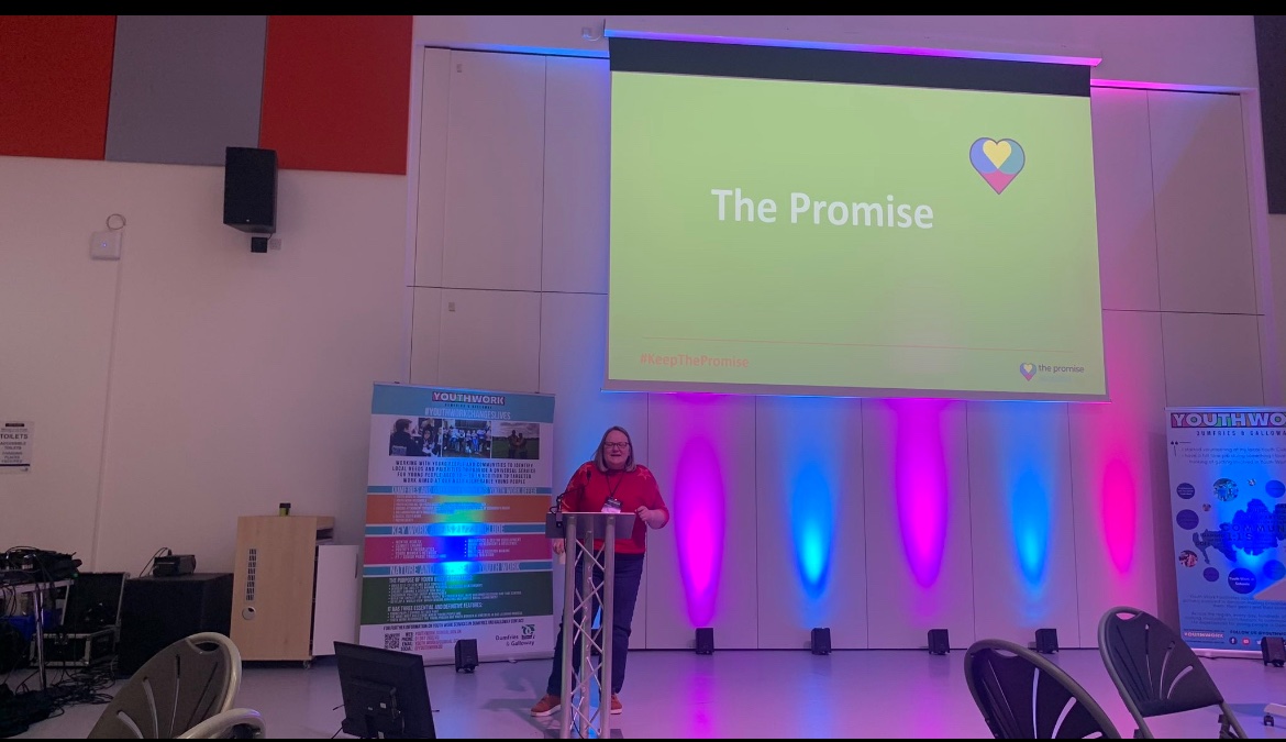 What a fantastic day at D&G Youth Work Conference, it was great to hear from @IainCorbett88 #youthworkchangeslives & Fiona @ThePromiseScot the workshops were really interesting too. #CAMHSParticipation @FionaPaton11 @CAMHS_DG_NHS