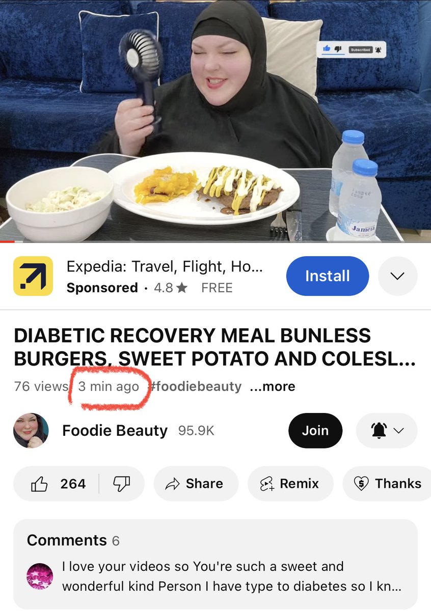 AneThrope's tweet photo. #FoodieBeauty

Tell me you’re not paying bots for comments w/o telling me ur not paying bots for comments 😂🤣

An 18 min vid &amp; the comments were coming in 3 min after she posted https://t.co/t8KISZb49p