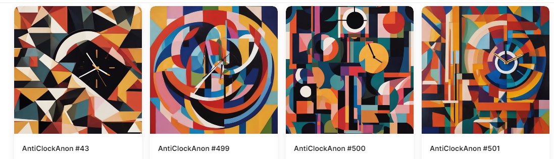 AntiClock Abstraction tweet media
