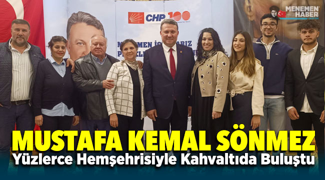Mustafa Kemal Sönmez Yüzlerce Hemşehrisiyle Kahvaltıda Buluştu menemenhaber.com.tr/mustafa-kemal-…