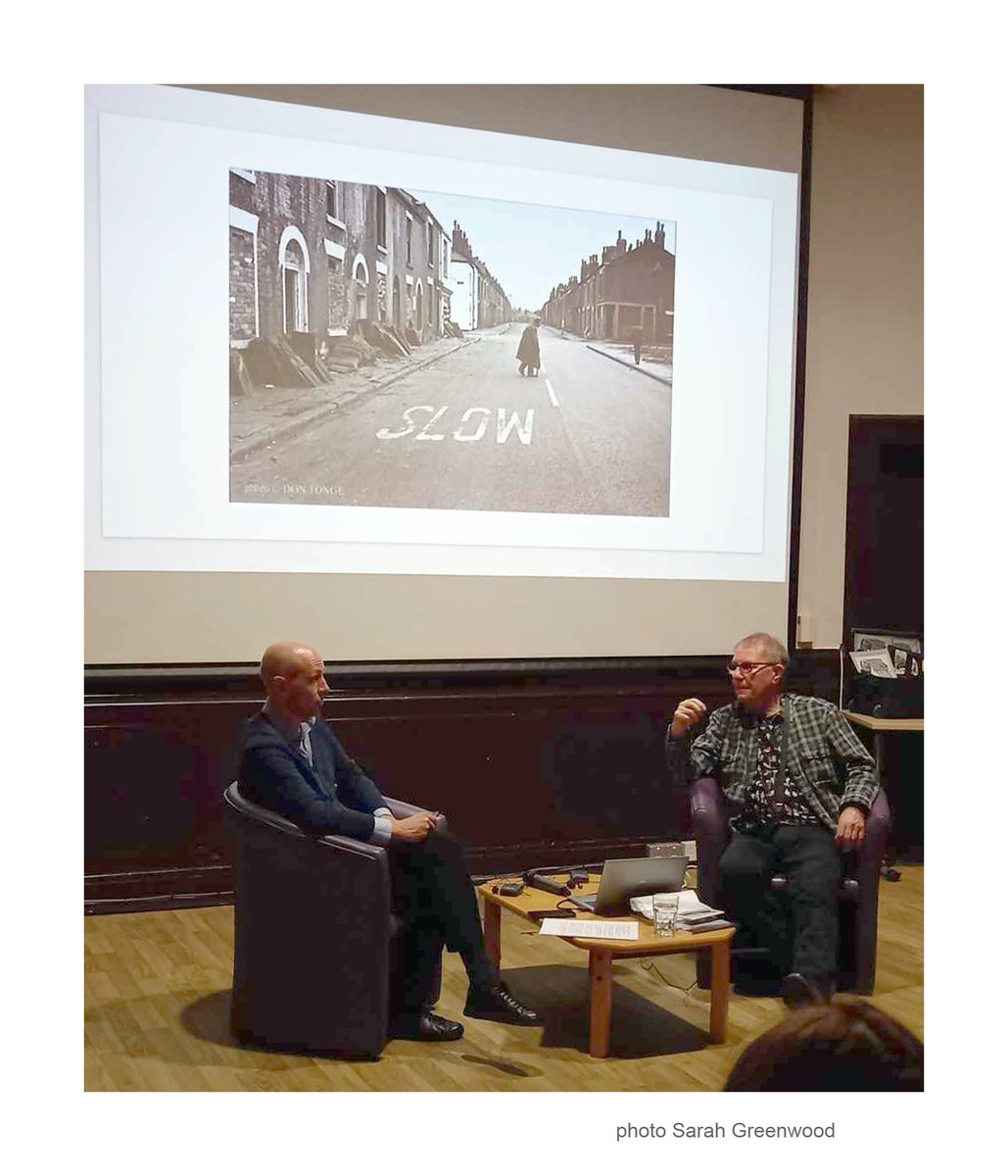 Many thanks to all the people who came to my in-conversation event with Matthew Watson, Museum Access Officer - Art and Social History at Bolton Museum, about my life in photography. A special thanks to Sarah Greenwood (SLOW) & Martin Dewhurst (Humphrey Spender) for the images.