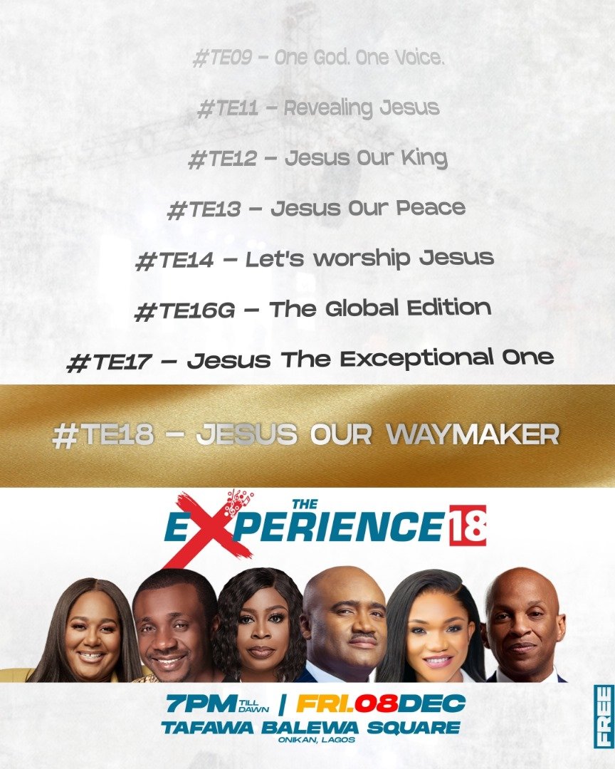 TheExperienceLG's tweet photo. #TheExperience has been an incredible journey so far, spanning from the first edition, #TE01, to this exciting new edition of #TE18 coming up on the 8th of December!
The event has gotten bigger and better with each edition. Don't miss out on this year's own, save the date! https://t.co/TZOoQkrh03