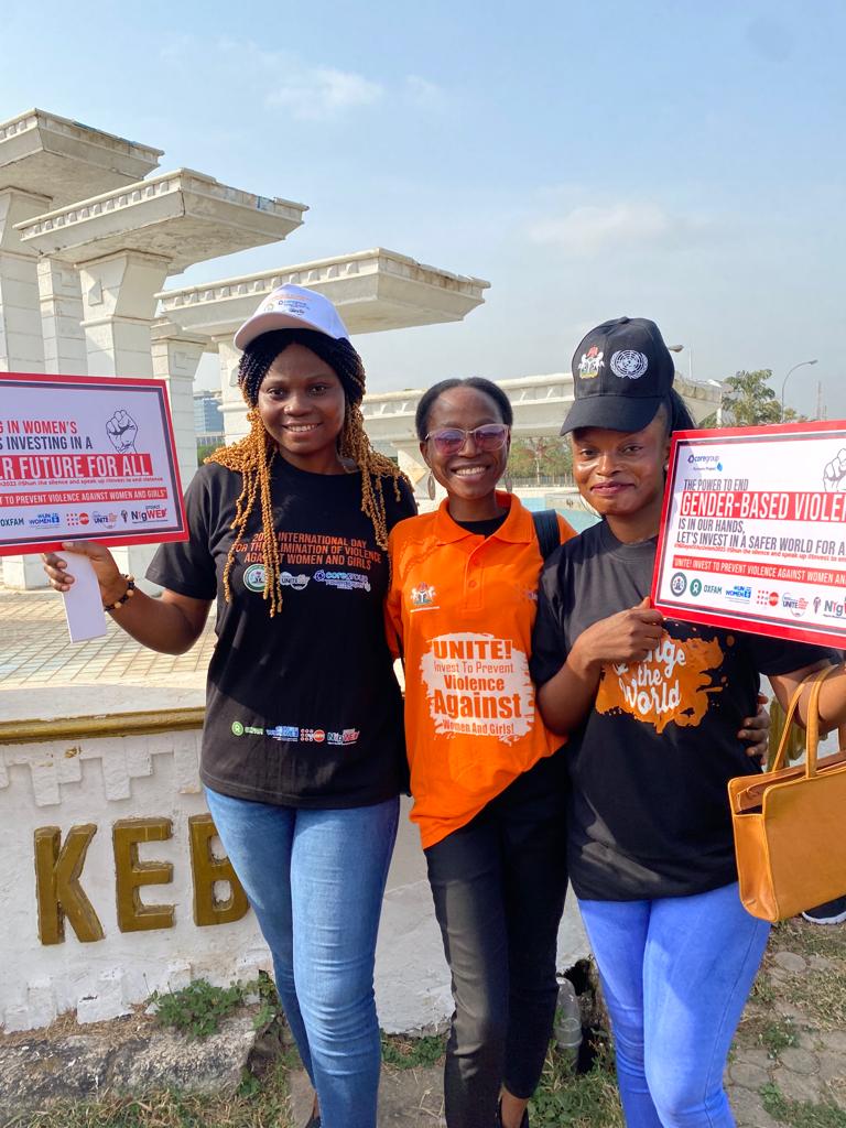 Today was the walk to launch the campaign for the 16 days activism against Gender-based violence. And it was a great experience volunteering with @CHESIDS1 .
To be part of a cause of this magnitude is really important for change and growth.
#16DaysOfActivism2023