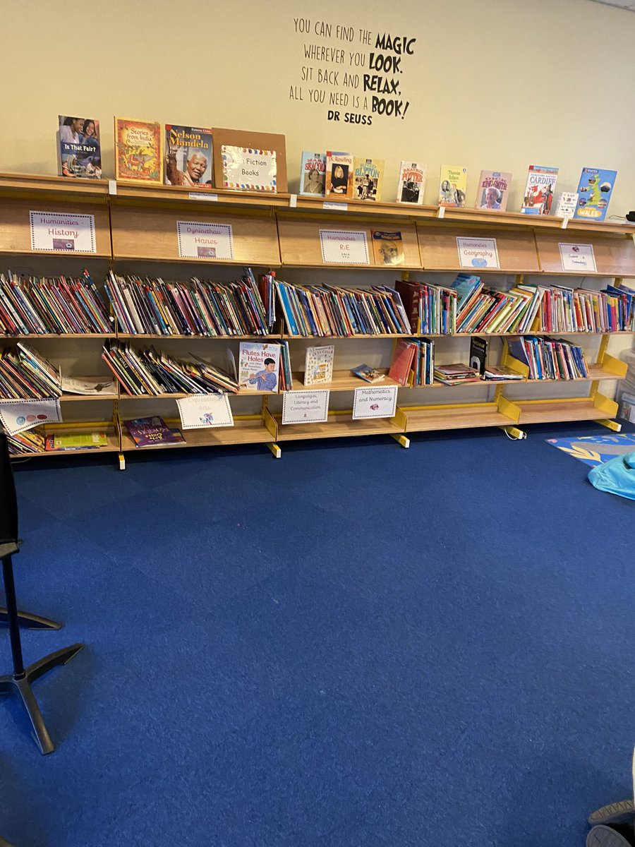 CwrtRawlinprim's tweet photo. Our @CwrtRawlinprim year 6 librarians are the best! They have organised , labelled and sorted the library so well! The job is ongoing but thank you all! Even D who this week in librarian time…got lost in his book! And why not!⭐️⭐️🤩 #readingisthekey #lifeskill https://t.co/MN0NjeH9wl