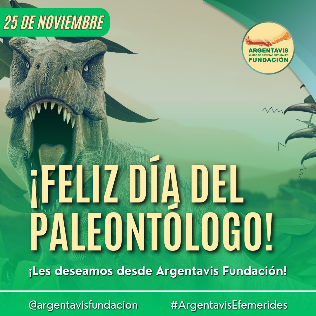 ¡Feliz Día Nacional de la Paleontología en Argentina! 🦴🇦🇷 Hoy celebramos 68 años de la Asociación Paleontológica Argentina, explorando el fascinante mundo de los fósiles. ¿Qué te atrajo a la paleontología? 🦕🔍 #PaleontologíaArgentina #FósilesArgentinos #DíaDeLaPaleontología 🎉