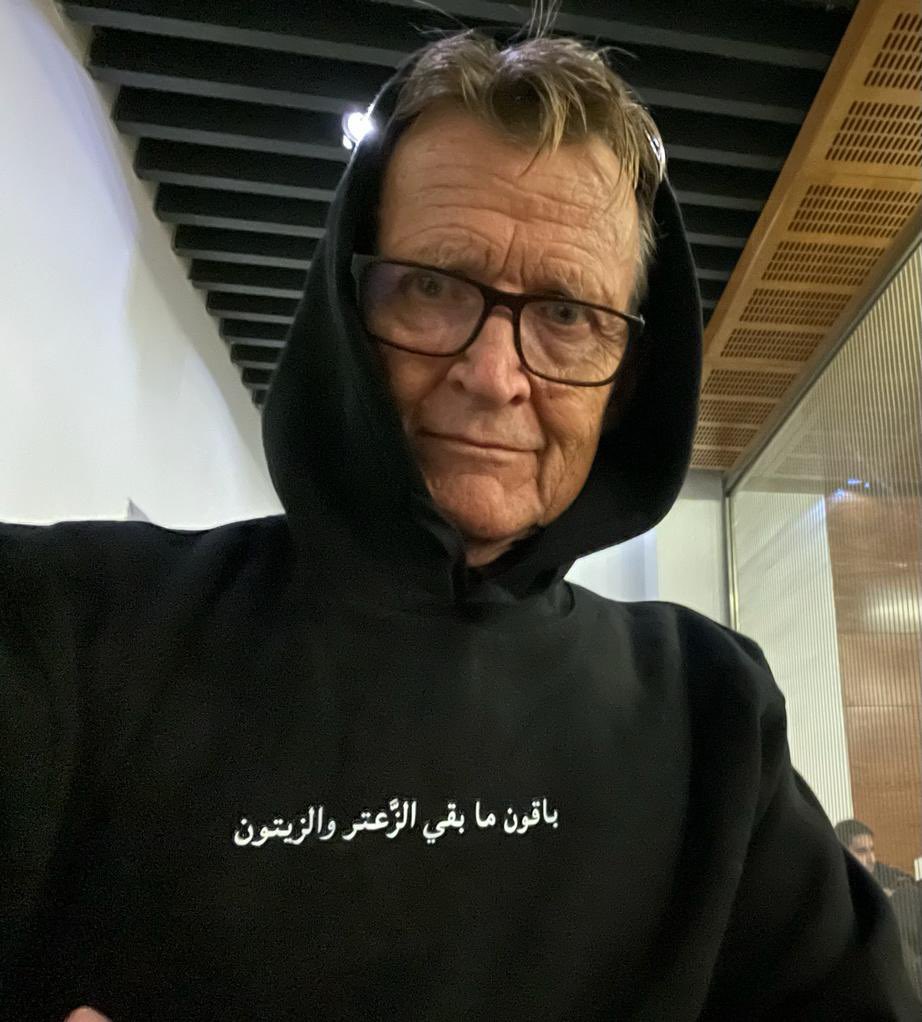 majali2002's tweet photo. Dr. Mads Gilbert rocking one of our hoodies!! #projectrust https://t.co/cVN6Sjfufm