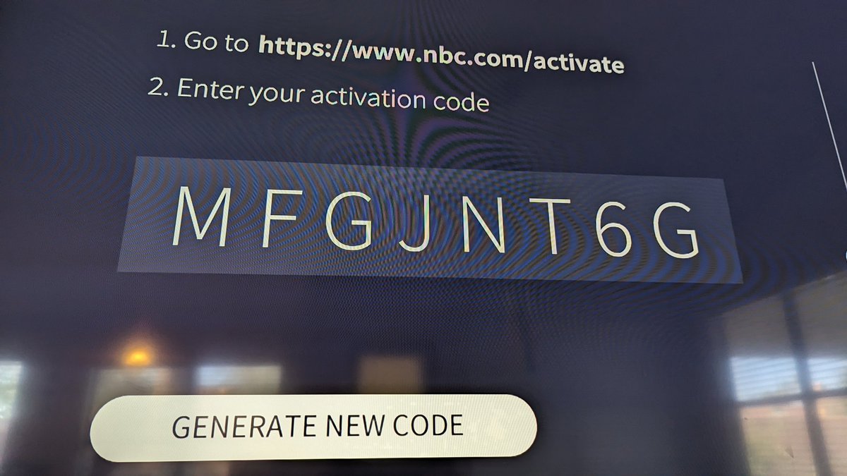 cawpin's tweet photo. Great work @nbc. Three different codes, all same error. https://t.co/bxy6LUc2MF
