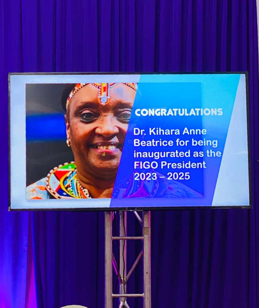 Congratulations @DrAnneKihara on your inauguration as @FIGOHQ first female president. We stand and celebrate with you on this very important day. @TheKOGSociety @hon_wamuchomba @WRA_K @ICEALION @UNFPAKen