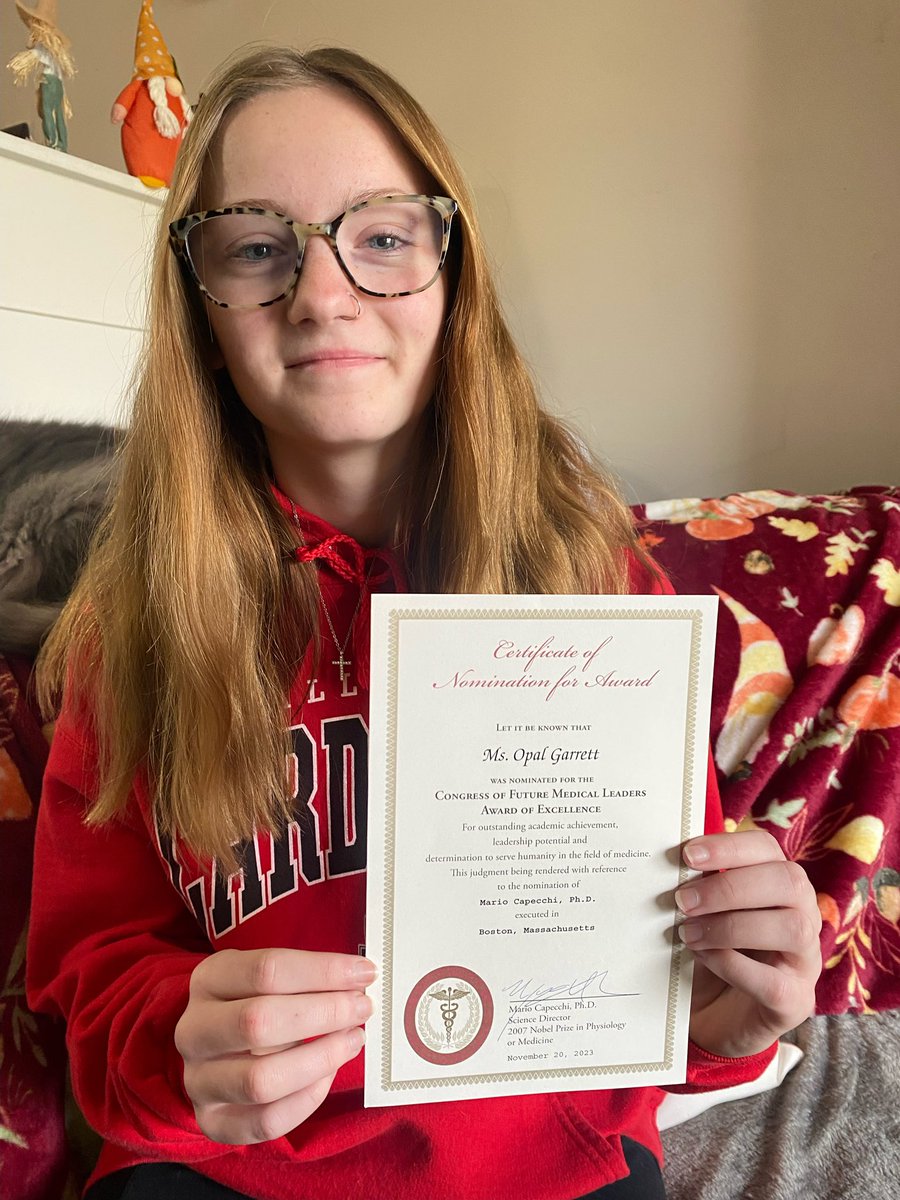 garrettopal16's tweet photo. today i had the honor of being selected by the congress of future medical leaders at harvard to be a delegate representing jay county highschool this is such an honor and i hope to be seeing everyone there this summer @JayCoPatriots @Harvard @PH16UColburn @BUPilotsSB @BallState https://t.co/z9N9069GNA