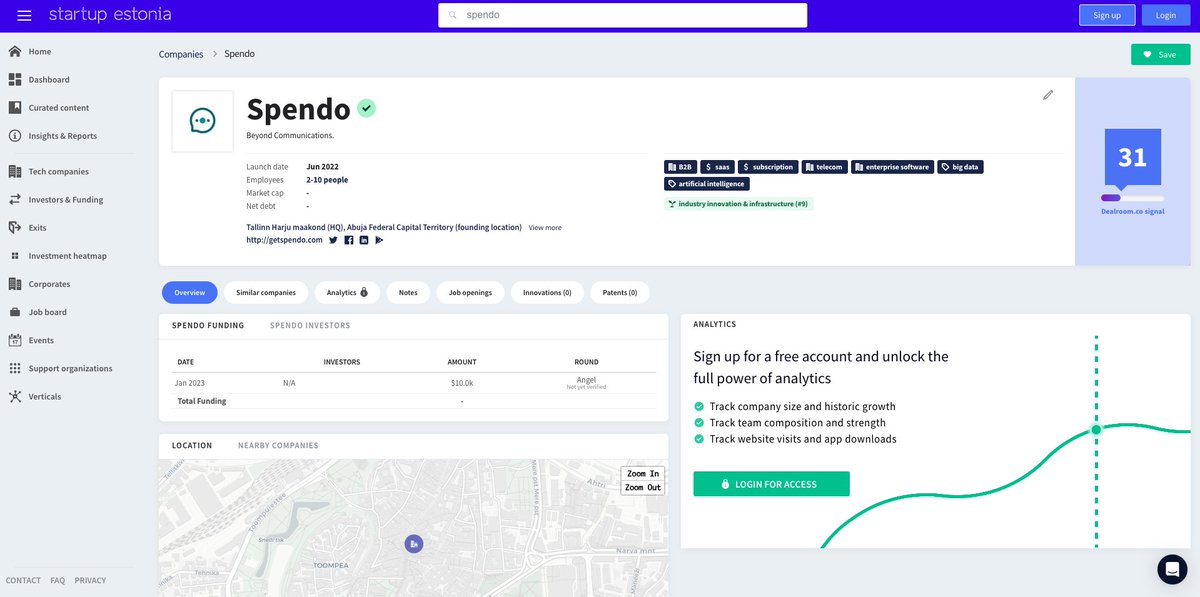 with_ibk's tweet photo. Thrilled to announce that Spendo has officially entered the vibrant Estonian startup ecosystem! 

We're excited to collaborate with our partners across Europe to revolutionize communication technology with groundbreaking solutions. 

Thank you, 🙏 @startupestonia https://t.co/R5xsLVDgqL