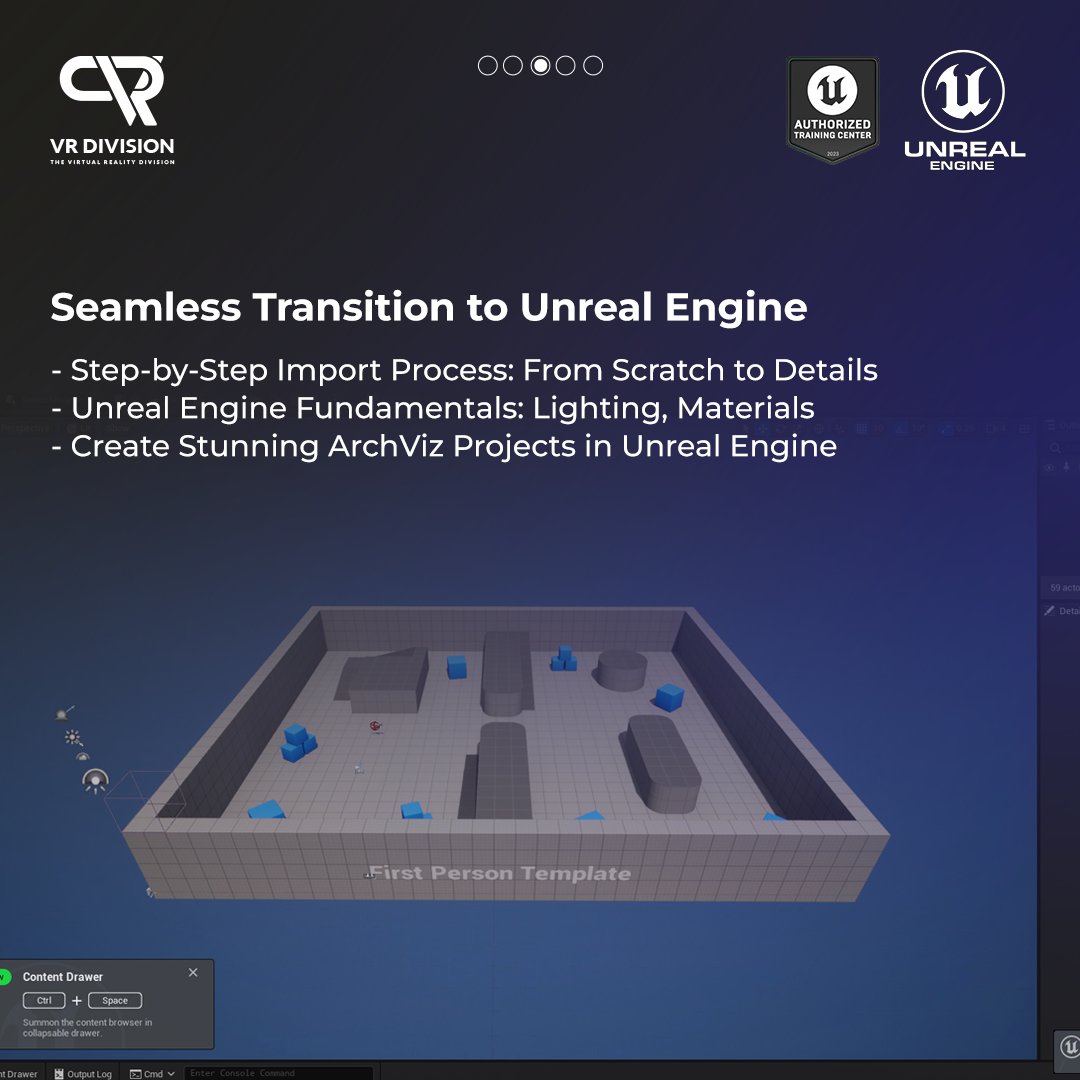 vrdivision's tweet image. 🔗 The Course link : youtube.com/watch?v=edctwy…

Master ArchViz Creation from start to finish 🏠
 Learn from Industry Professionals and  Dive into the World of Architectural Visualization in 3D Max and Unreal Engine 🏙

#UnrealEngine5  #VRDivision