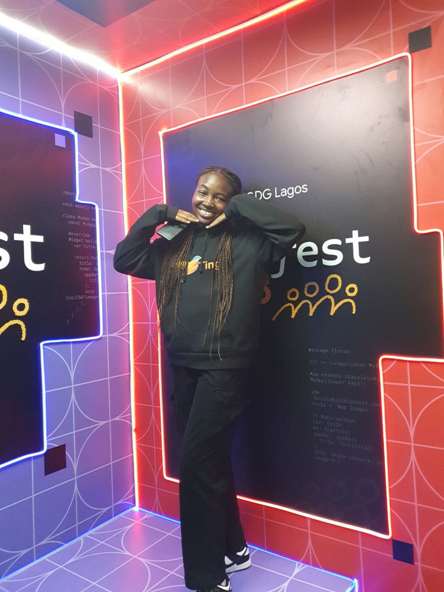 verity_nkor's tweet image. Had an amazing day
Thank you @gdglagos 

#DevFestLagos #DevFestLagos2023