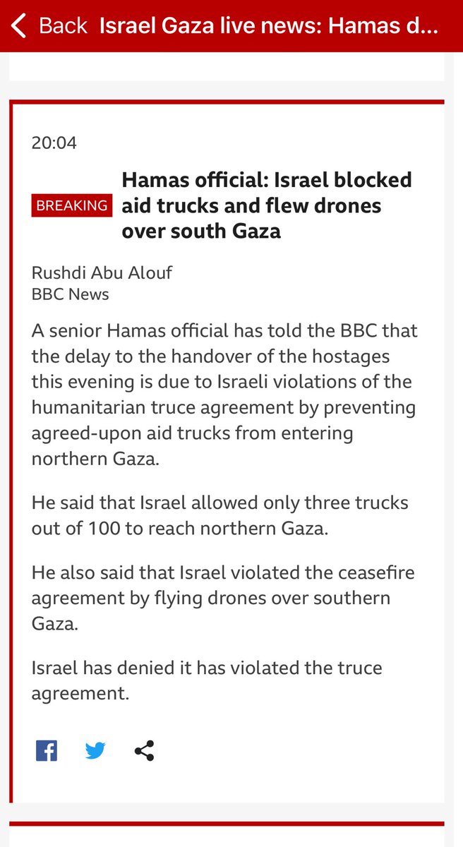 Hamas delayed the handover of the hostages