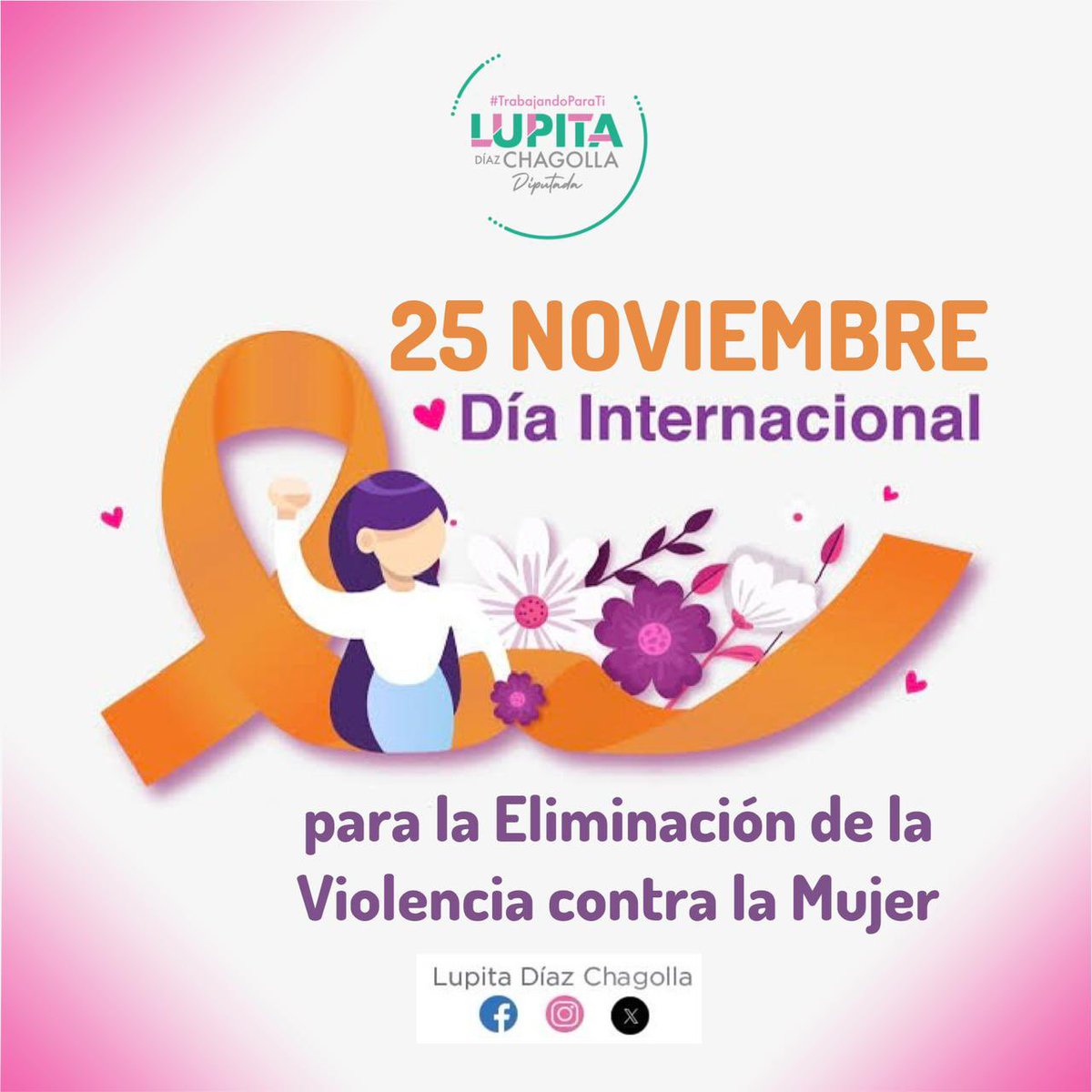 ¡No hay excusa! La campaña del Día Internacional para la Eliminación de la Violencia contra la Mujer en 2023, se dirige a los poderes públicos, a los gobiernos, para que pongan los medios necesarios para erradicar la violencia de género. #DiaNaranja