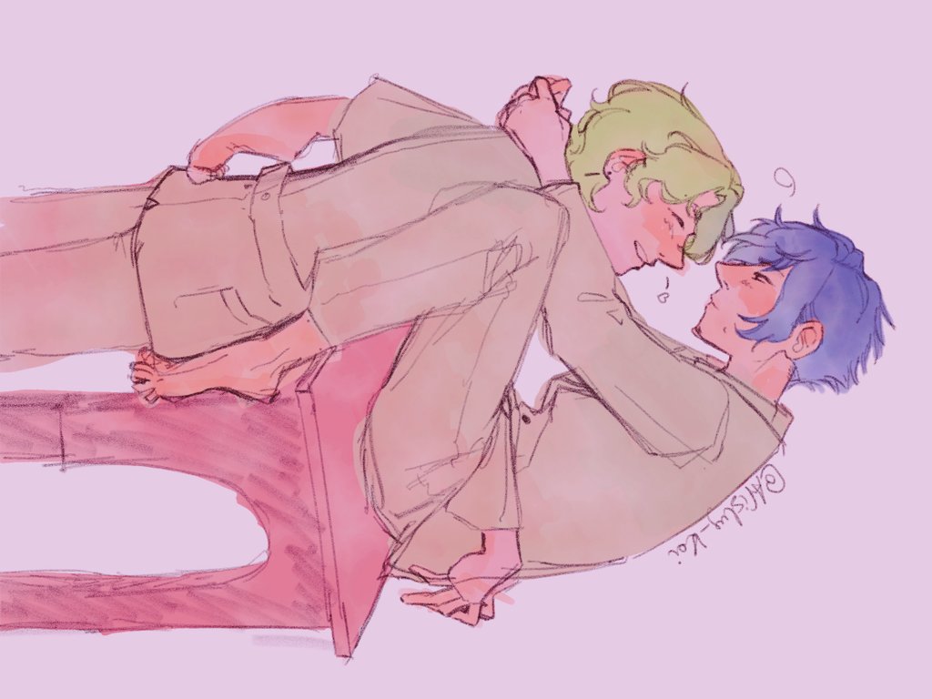 AFishy_Koi_'s tweet photo. #巴日和 #漣ジュン 
Trying to get used to a new drawing software https://t.co/KjBCB37PUl