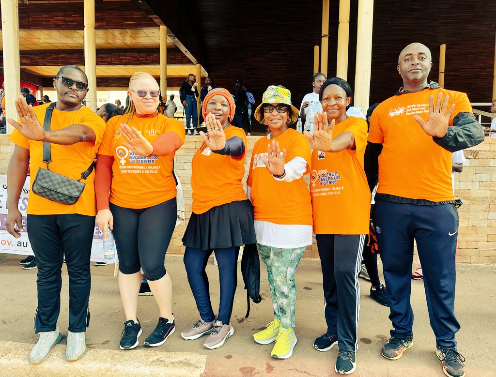 anengbah's tweet photo. @WFP_Cameroon, we believe that ending violence against women and girls is essential for achieving food security and gender equality. #16Days #OrangeTheWorld. https://t.co/JvVhQdldZw
