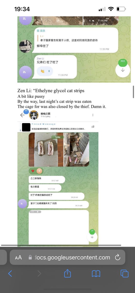 Tom97An's tweet photo. ZHENFEI LI (ZEN LI) cat torturer living in: 1750 Waverly Cv, Alpharetta, GA 30004-0669
Look at his telegram he’s active in 2 animal abuse groups ! https://t.co/YmepO4SP4o