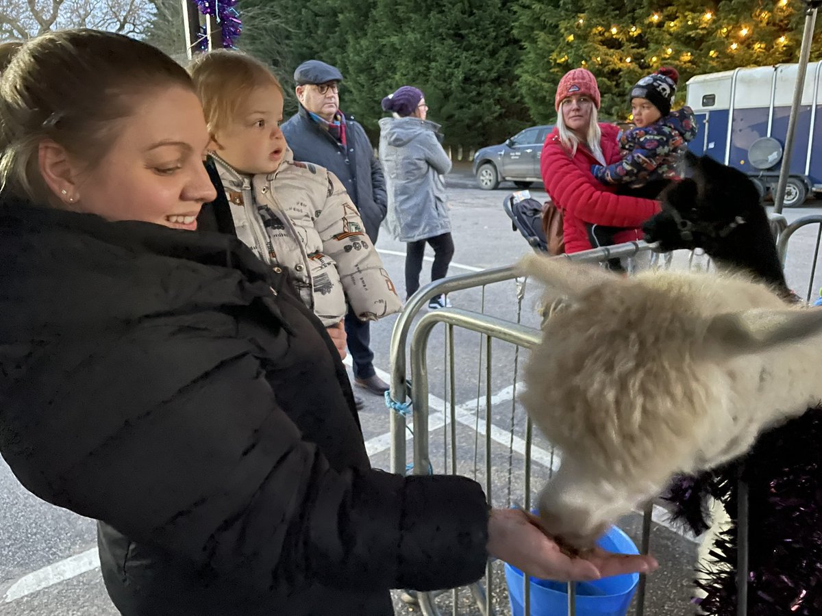 Christmas lights switch on <a href="/CaveCastleHotel/">Cave Castle Hotel</a>