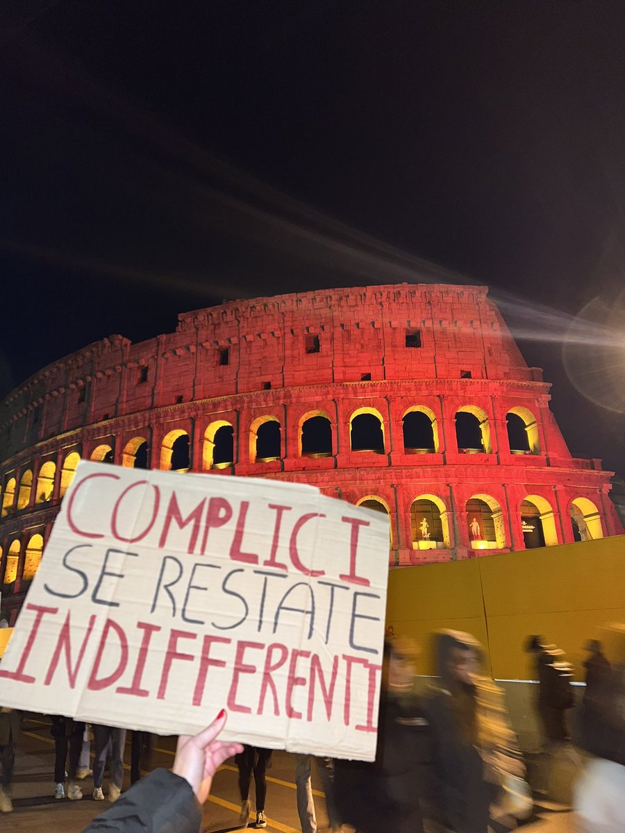 Roma, oggi.
#nonunadimeno