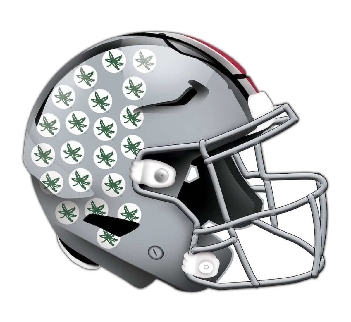 rraccd's tweet photo. The Ohio State Helmets stickers look like weed. #doppelgänger #CollegeGameDay #Buckeyes https://t.co/QpHyrQigPt