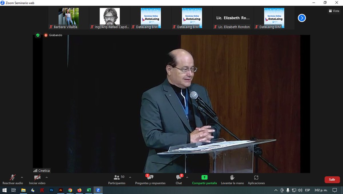 Bavc14's tweet photo. El ing. MSc. Leonardo Mata, CEO de DataLaing dando una breve entrada a la ponencia de la Ing. Rut Cabeza e Ing. María Marchena 🇻🇪
"Flujo de Trabajo 3D, 4D y 5D con ACCA Edificius®, MaPreX®, Ms Project®"
#HablemosBIM
@datalaing @saury_virtud @CIVoficial @BIMAcademyES @GlobalBiz https://t.co/APihIT3Zi3