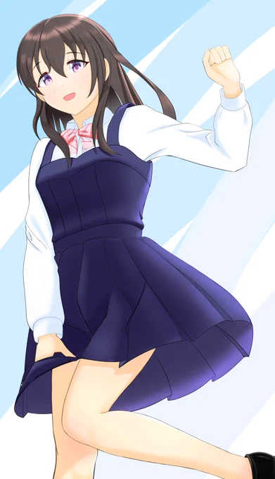 描きたかった肇ちゃんのジャンパースカート!