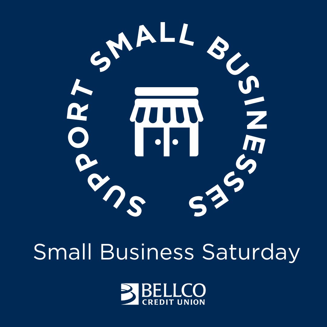 It’s #SmallBusinessSaturday! With the giving season upon us, here is your reminder to support your community and the growth of our local economy by shopping locally! #ShopSmall

Insured by NCUA.