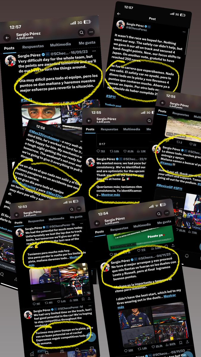 OsviCR's tweet photo. @SChecoPerez Checo, soy tu admirador, te sigo desde gp 2, te considero un súper piloto. Te felicito por tu subcampeonato, pero ya estuvo, todas las carreras es lo mismo. Esto ya no debe seguir así, el próximo año, vamos por todo, yo te quiero campeón. https://t.co/6MV9aSRwuh