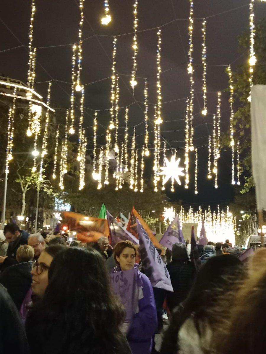 Avui #25N amb la lluita feminista per a erradicar d’aquesta societat totes les formes de violència masclista.
S’HA ACABAT!!! 
Prou feminicidis
Prou violència contra les dones