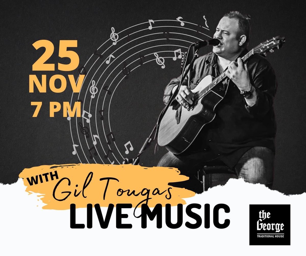 I’m back at The George in beautiful Okotoks !! Awesome venue ,great food with a vibrant atmosphere !! The music goes from 7-10 pm !