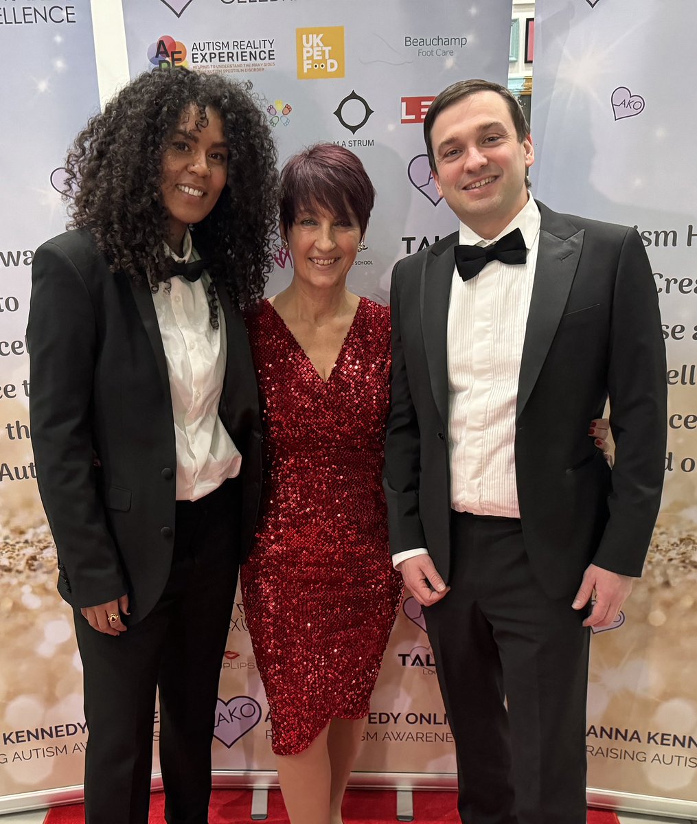 Thrilled to be here at the <a href="/AnnaKennedy1/">Anna Kennedy OBE</a>  Autism hero awards with <a href="/char_bailey_/">Char Bailey</a>
