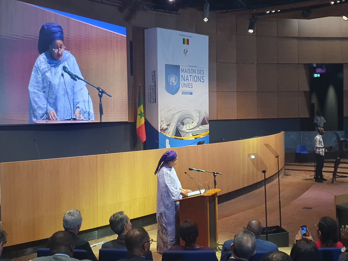 Amado_de_Andres's tweet image. Inspiring discussion w/ @AminaJMohammed on @UN creating true value in Senegal &amp;amp; the region: Fighting #Cybercriminality &amp;amp; #IFFs in Illegal Gold Mining in the Sahel. Kudos to @AminataMaiga20 @MarDieye &amp;amp; SRSG Simão of @UN_UNOWAS