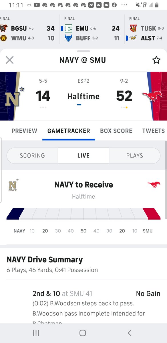 And it's only Halftime