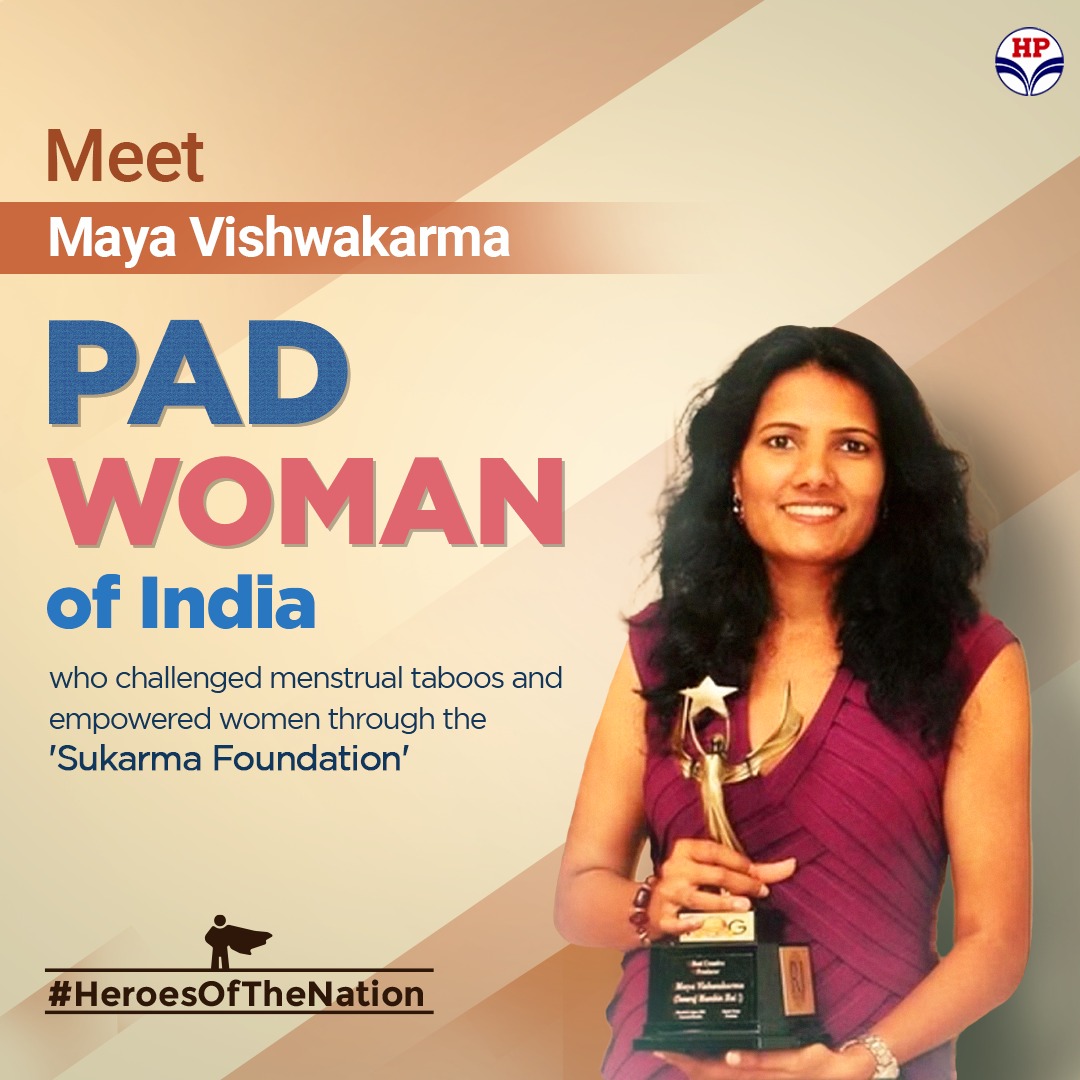 Maya Vishwakarma, the heart of Sukarma Foundation, has been reshaping narratives around menstruation. Let s applaud her relentless spirit and dedication to empowering women Maya Vishwakarma, the heart of Sukarma Foundation, has been reshaping narratives around menstruation